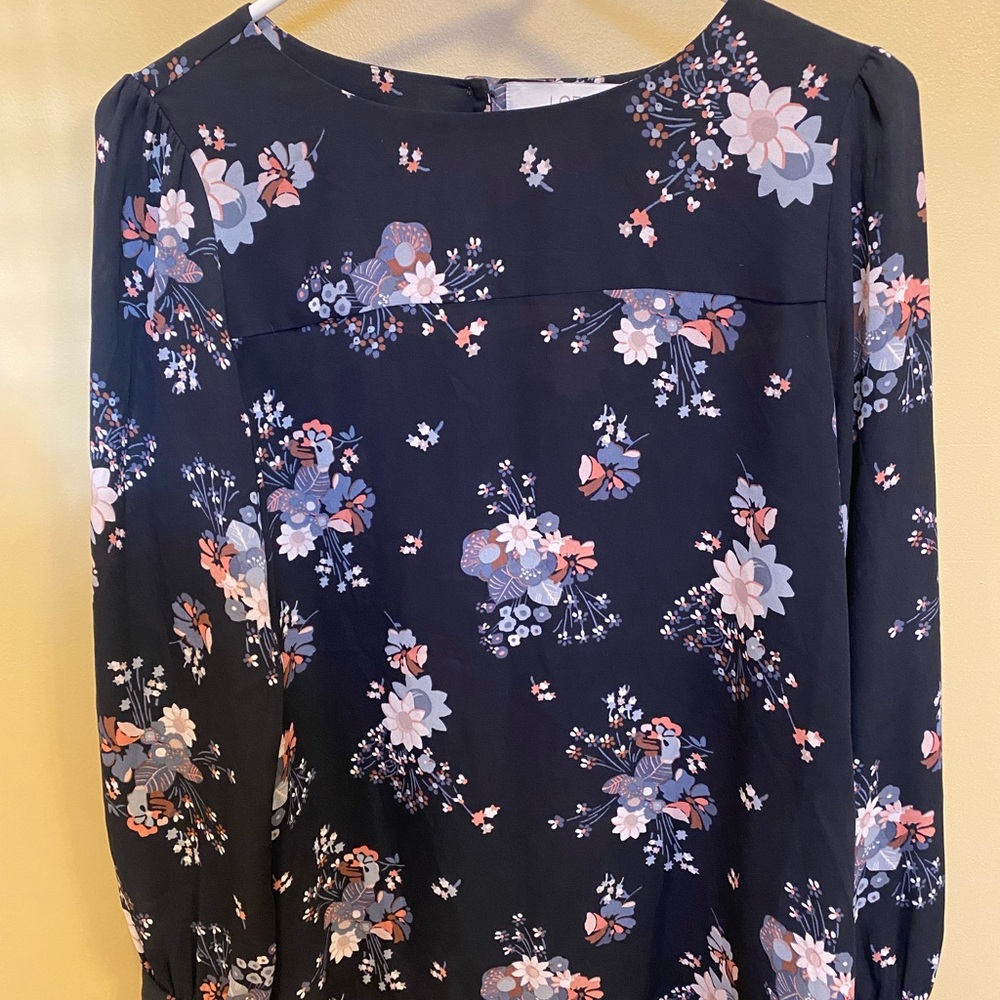 Black Loft blouse